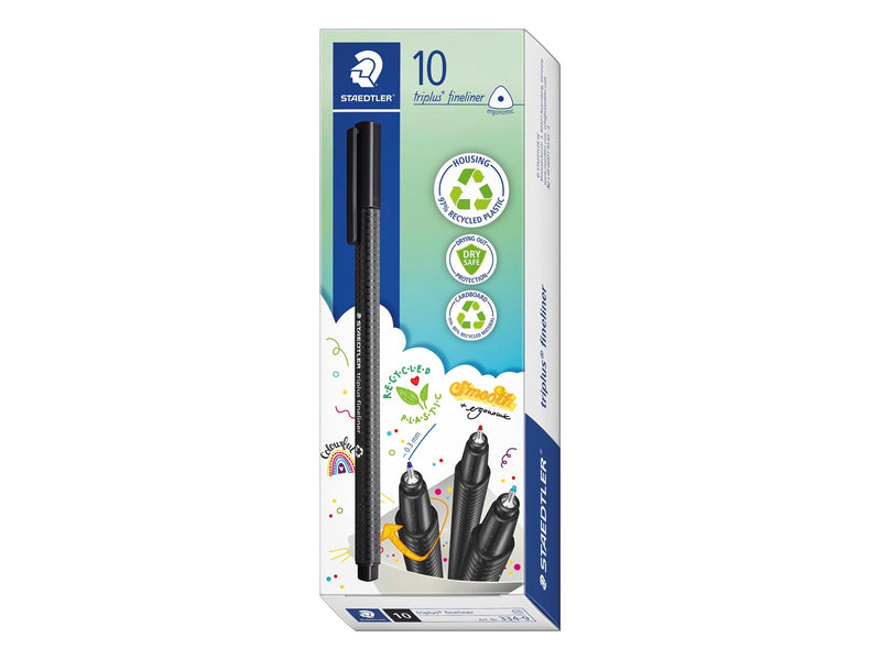 Staedtler Fineliner triplus rPP.10 pcs violet