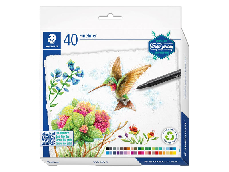 Staedtler Fineliner triplus rPP.40pcs
