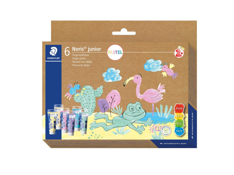 Staedtler Finger paint NJ pastel 6pcs box