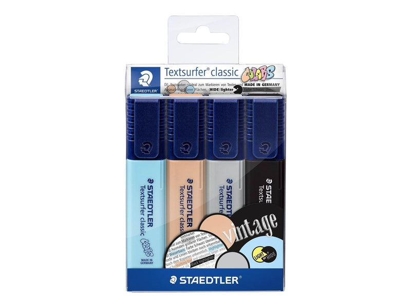 Staedtler Highlighter Textsurf.cl.4pcs.wallet
