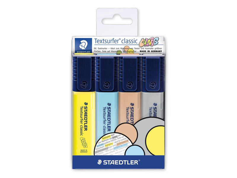 Staedtler Highlighter Textsurf.cl.4pcs.wallet