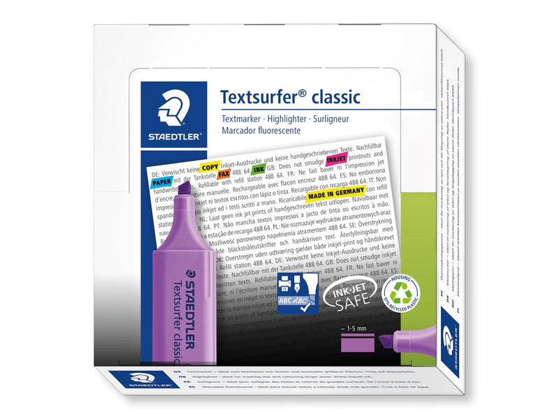 Staedtler Highlighter Textsurfer cl. 10 pcs violet