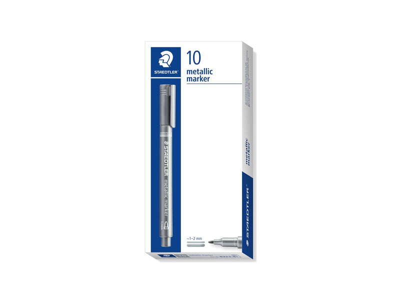 Staedtler Marker  metallic 10 pcs. silver