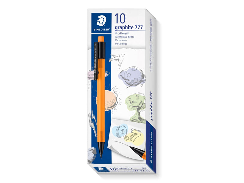 Staedtler Mechanical pencil graph.B 10 pcs  07 Orange