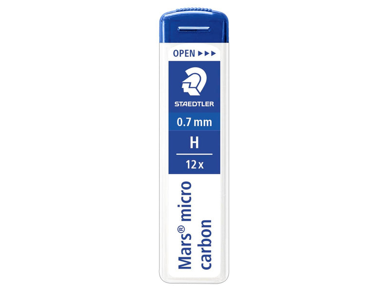 Staedtler Mech.pen.lead Mars micro 0.7 H 12 x 12 pcs