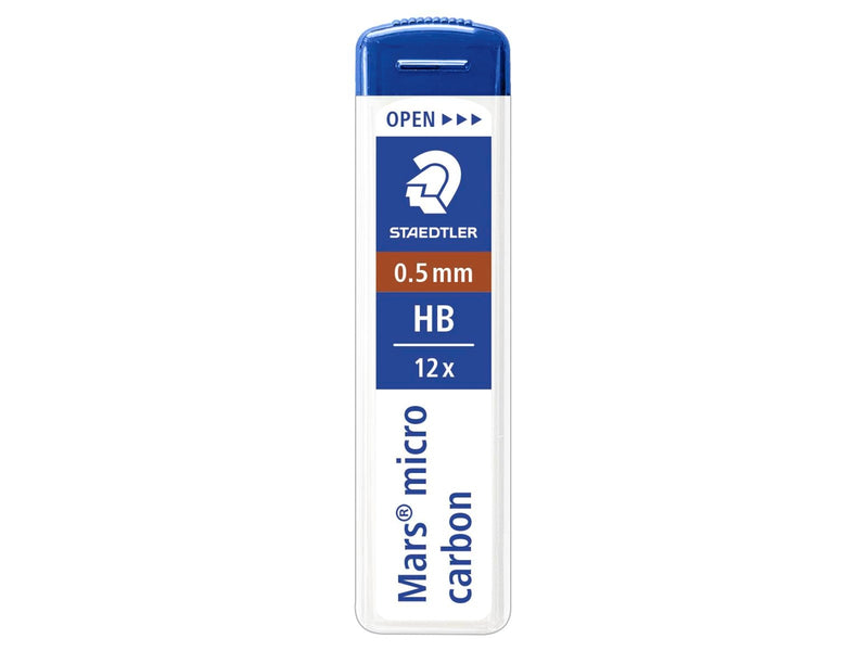 Staedtler Mech.pen.lead Mars micro0.5 HB 12 x 12 pcs