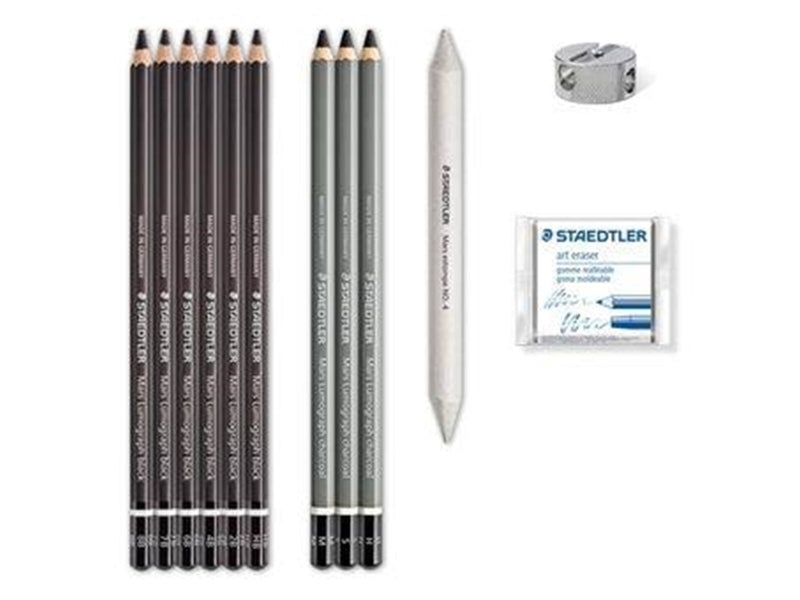 Staedtler Mixed Charcoal Set        100% PEFC