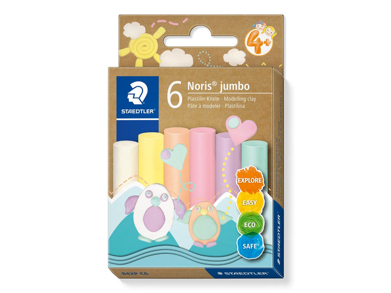 Staedtler Modelling clay Noris Jumbo pastel