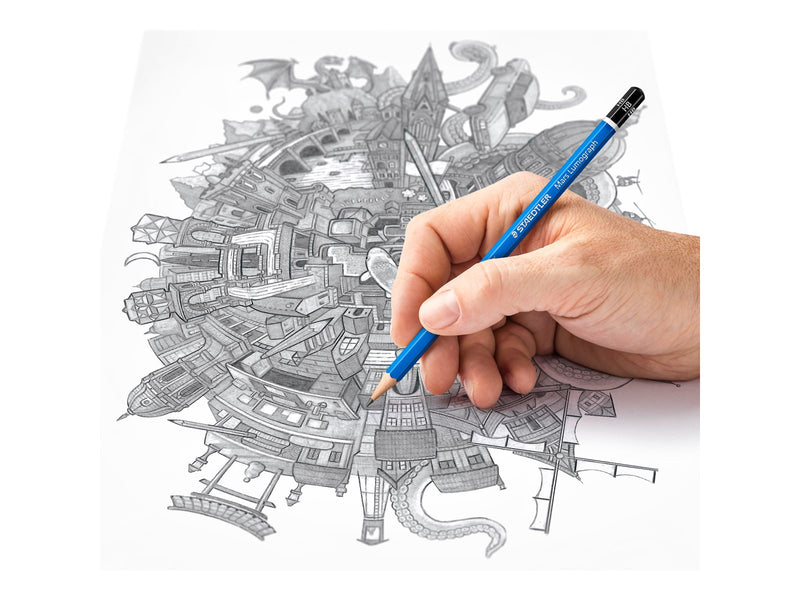 Staedtler Pencil Mars Lumog. 12pcs 100% PEFC