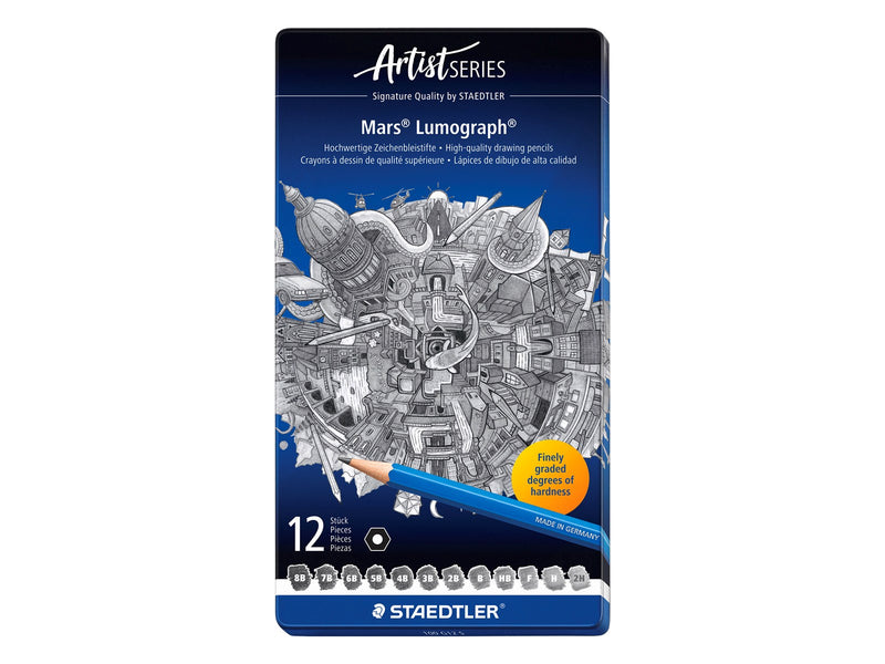 Staedtler Pencil Mars Lumog. 12pcs 100% PEFC