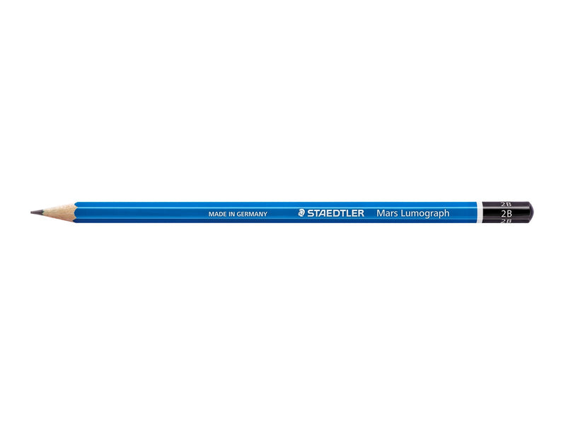 Staedtler Pencil Mars Lumograph 2B  12 pcs