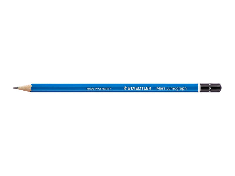 Staedtler Pencil Mars Lumograph F   12 pcs