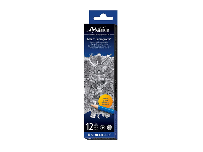 Staedtler Pencil Mars Lumograph HB  12 pcs