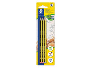 Staedtler Pencil Noris HB-H 3pcs bc 100% PEFC