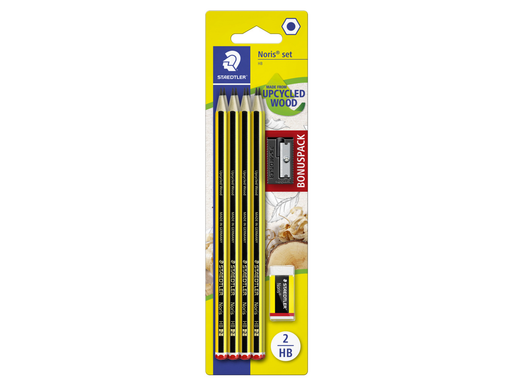 Staedtler Pencil Noris HB set bc    100% PEFC