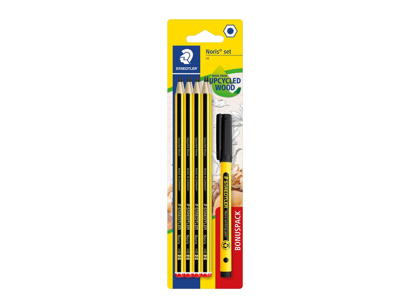 Staedtler Pencil Noris HB set bc    100% PEFC