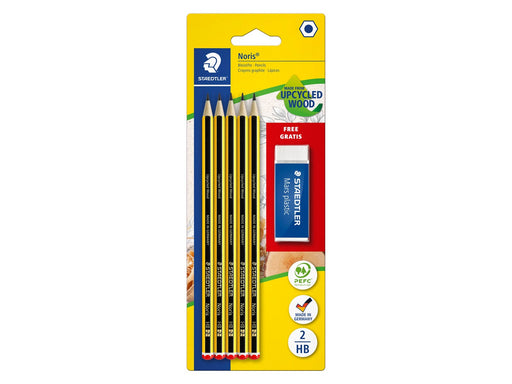 Staedtler Pencil Noris + eraser bc 100% PEFC