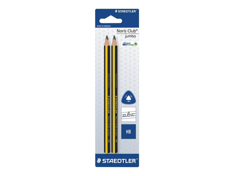 Staedtler Pencil Noris jumbo 2pcs bc    FSC 100%
