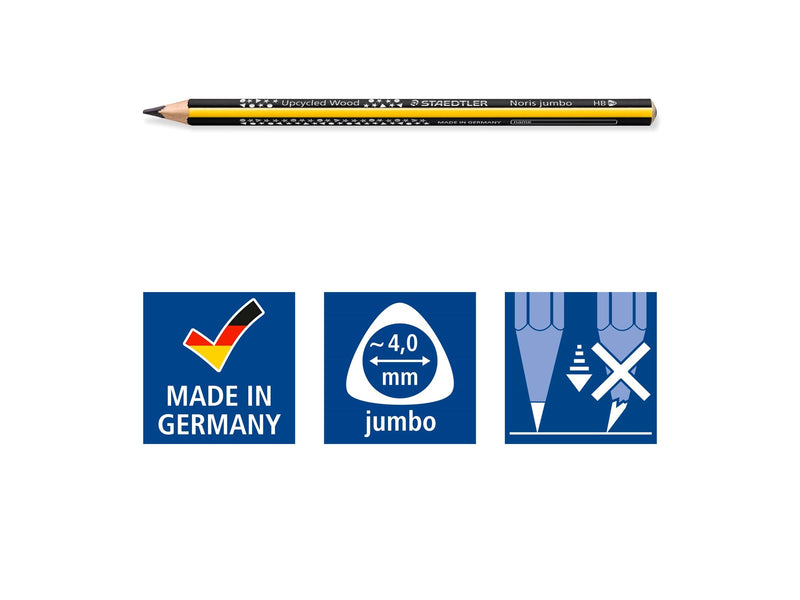 Staedtler Pencil Noris jumbo HB     12 pcs.