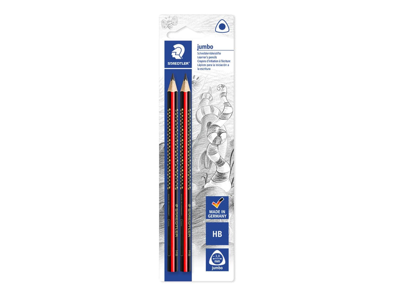 Staedtler Pencil jumbo HB 2pcs bc    FSC 100%