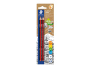 Staedtler Pencil tradition jumbo 2B 2pcs   100% PEFC