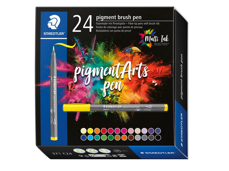 Staedtler Pigment brush 371 24 pcs. Cardboard box