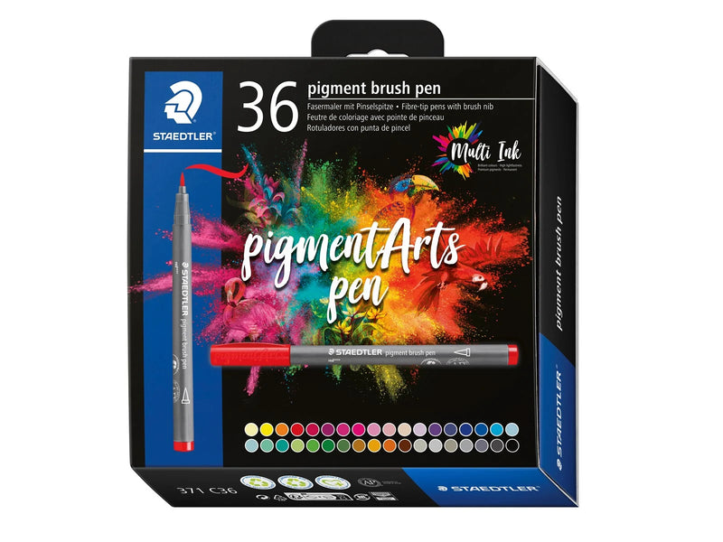 Staedtler Pigment brush 371 36 pcs. Cardboard box