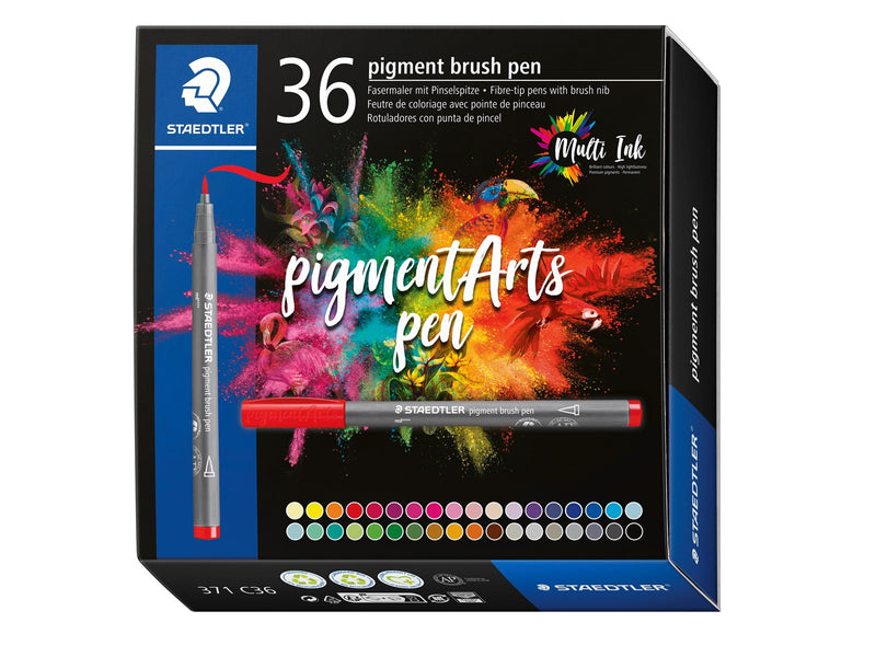 Staedtler Pigment brush 371 36 pcs. Cardboard box
