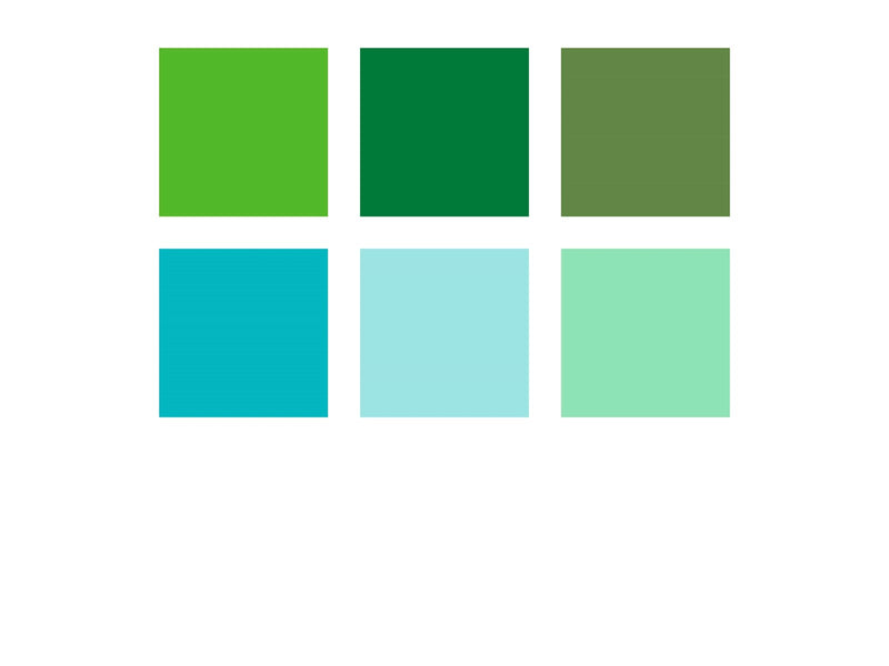Staedtler Pigment brush 371 "Greens & Turquoises" 6 pcs. Cardboard box