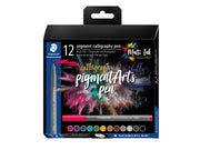 Staedtler Pigment calligraphy 375 "Calligraphy Set" 12 pcs. Cardboard box