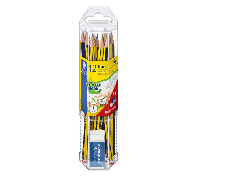 Staedtler Set Bleistift + Radierer  100 % PEFC