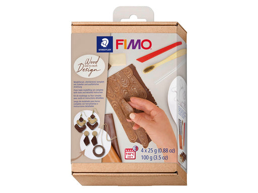 Staedtler Set Mod. clay FIMO soft Ht wood-eff