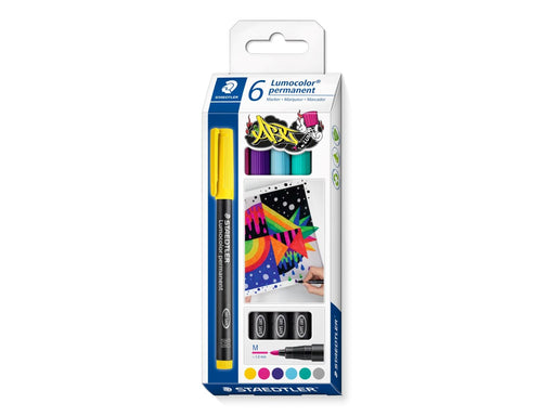 Staedtler Universal pen Lumocolor M per 6pcs