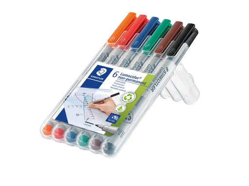Staedtler Universal pen Lumocolor non-p F 6pc