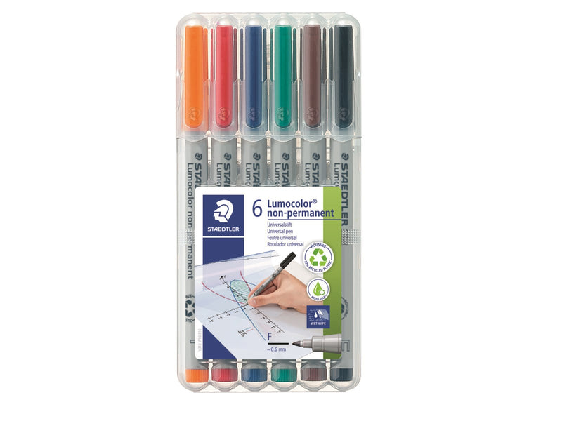 Staedtler Universal pen Lumocolor non-p F 6pc