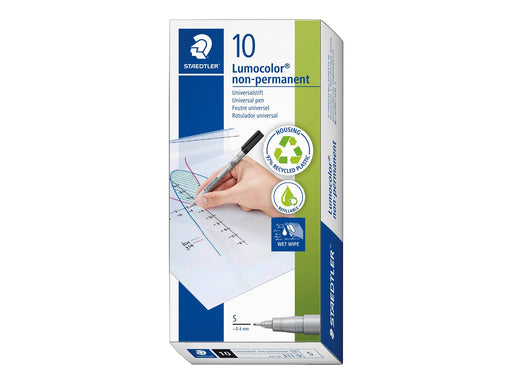 Staedtler Universal pen Lumocolor non-p S 10 pcs  blu