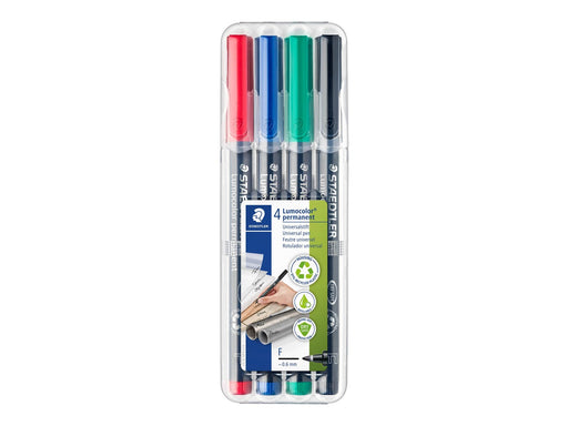Staedtler Universal pen Lumocolor perm F 4pcs