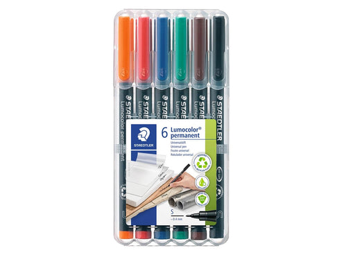 Staedtler Universal pen Lumocolor perm S 6pcs