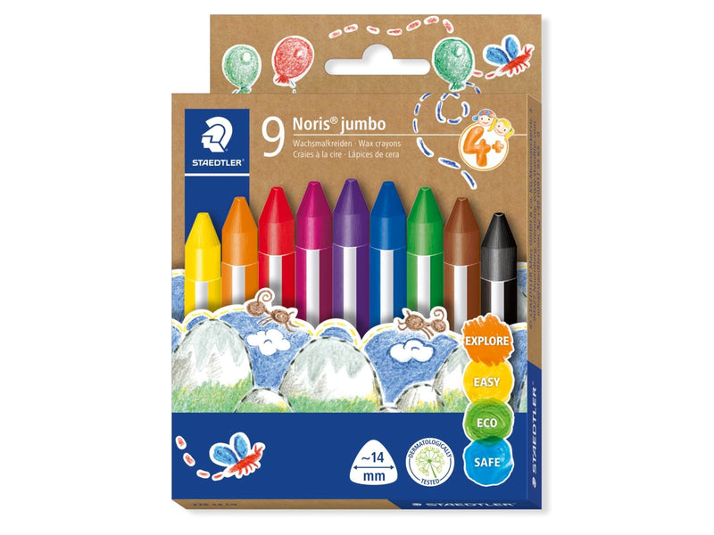 Staedtler Wax crayon Noris jumbo 9x14mm