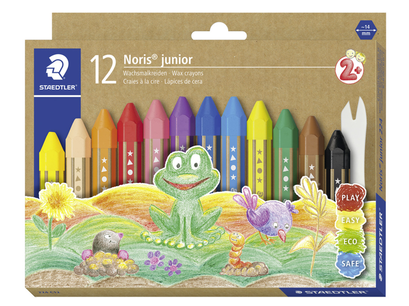 Staedtler Wax crayon Noris junior 12pcs box