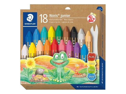 Staedtler Wax crayon Noris junior 18pcs box