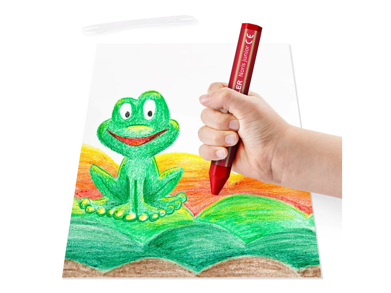 Staedtler Wax crayon Noris junior 18pcs box