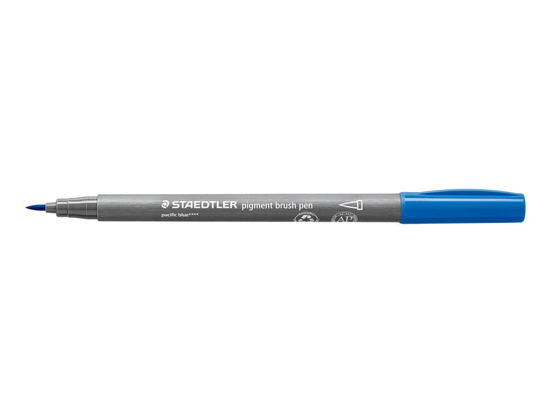 Staedtler pigment brush pen 10 pcs blue