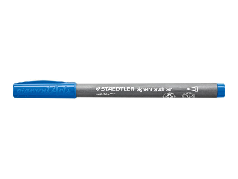 Staedtler pigment brush pen 10 pcs blue