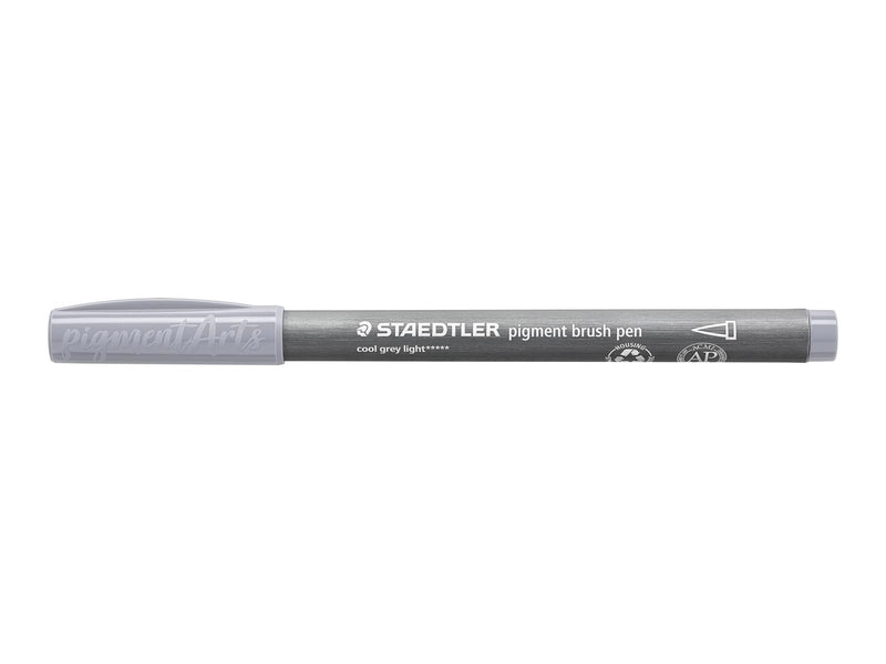 Staedtler pigment brush pen 10 pcs cool grey medium