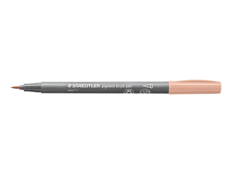 Staedtler pigment brush pen 10 pcs dune