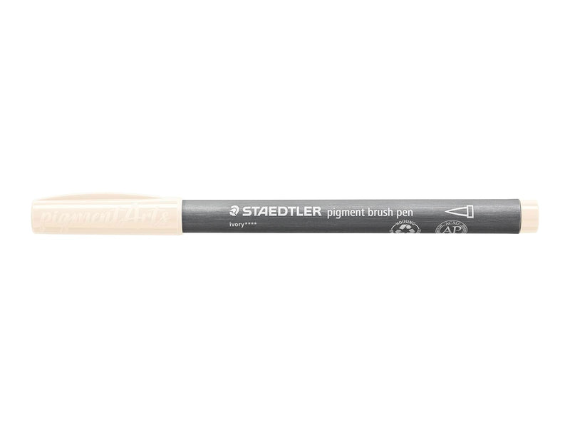 Staedtler pigment brush pen 10 pcs ivory