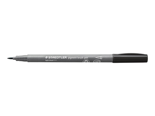 Staedtler pigment brush pen 10 pcs light black