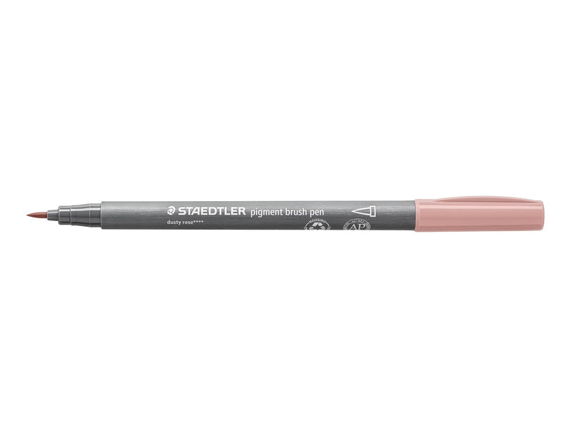Staedtler pigment brush pen 10 pcs magenta
