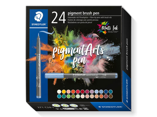 Staedtler pigment brush pen 24pcs